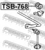 TOYOT 4881853030 Stabiliser Mounting